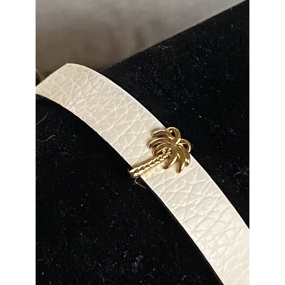 KEEP Collective Gold Tone Palm Tree Key Charm RARE! Vintage Retired - Picture 1 of 5